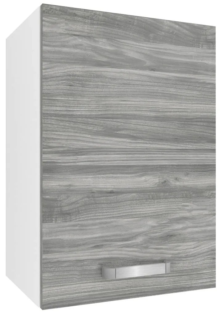 Kuchynská skrinka Belini horná 40 cm šedý antracit Glamour Wood TOR SG40/2/WT/GW1/0/U