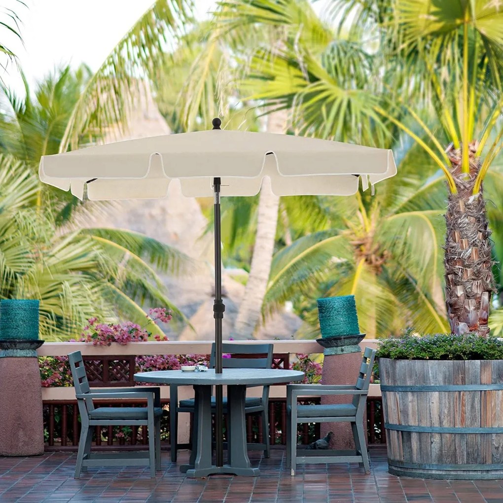 Záhradný slnečník Drone béžový