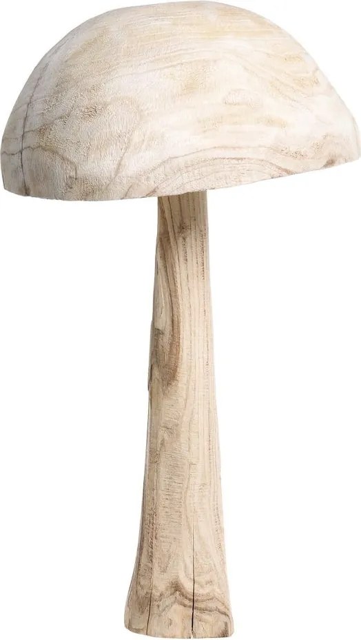 Prírodné drevená dekorácia huba Mushroom - Ø 36*60 cm