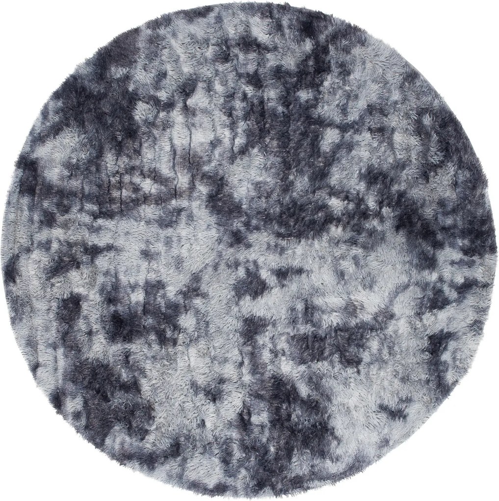 TA Koberec MR-577 Grey SILK DYED KOŁO Sivý Okrúhly