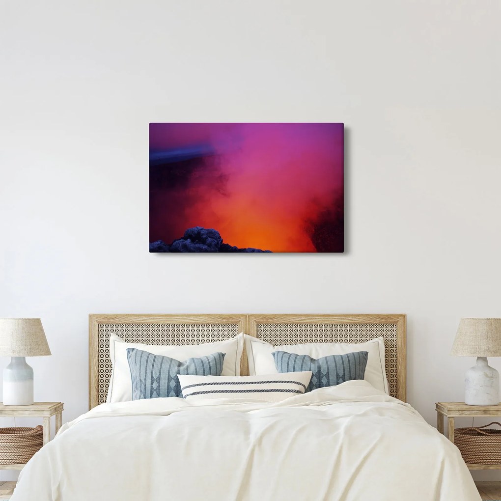 Obraz - sopka (90x60 cm)
