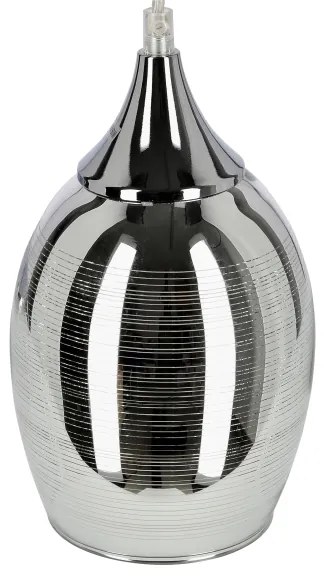 Luster na lanku MARINA 1xE27/60W/230V chróm