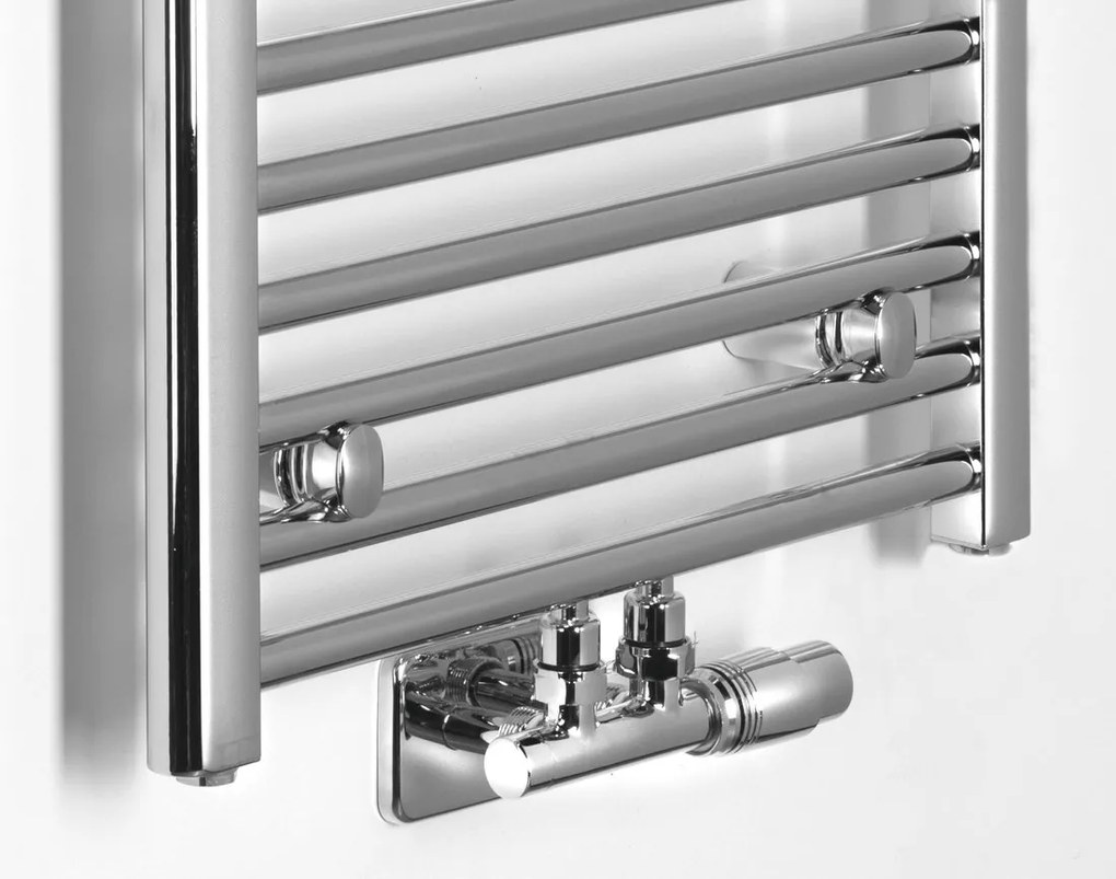 Aqualine, ALYA vykurovacie teleso rovné 500x1188 mm, stredové pripojenie, chróm, LLS302