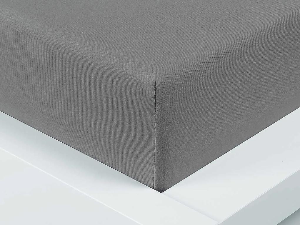 XPOSE® Jersey plachta Exclusive - tmavo sivá 200x200 cm