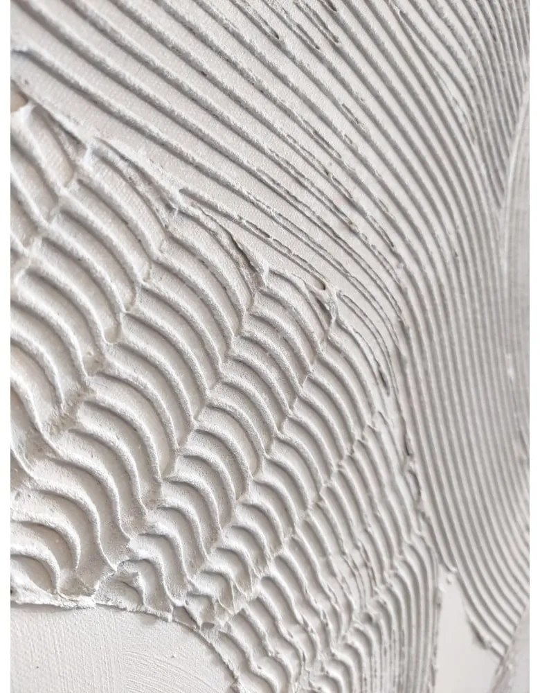 Ručne maľovaný obraz 90x120 cm White Sculpture – Malerifabrikken