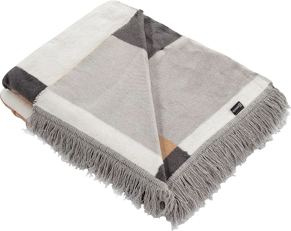 Deka Cotton Cloud 150x200 cm s retro vzorom obojstranná