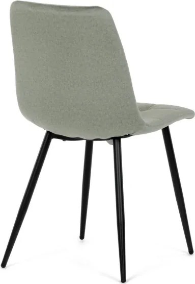 Jedálenská stolička zamatová, zelená DCL-X7015 GRN2