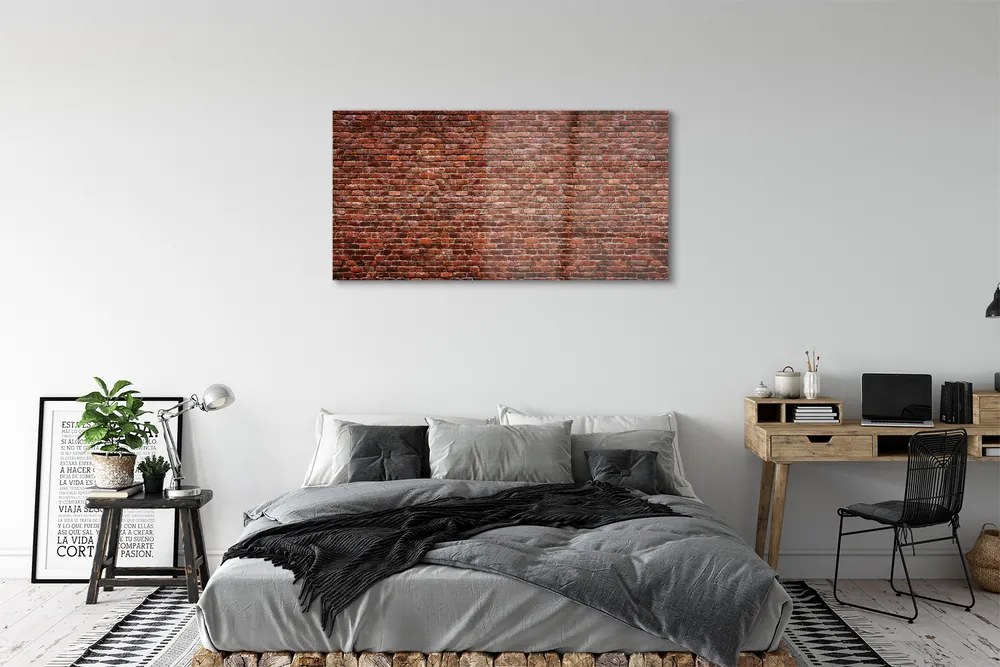 Obraz plexi Kamenná tehlová stena 125x50 cm
