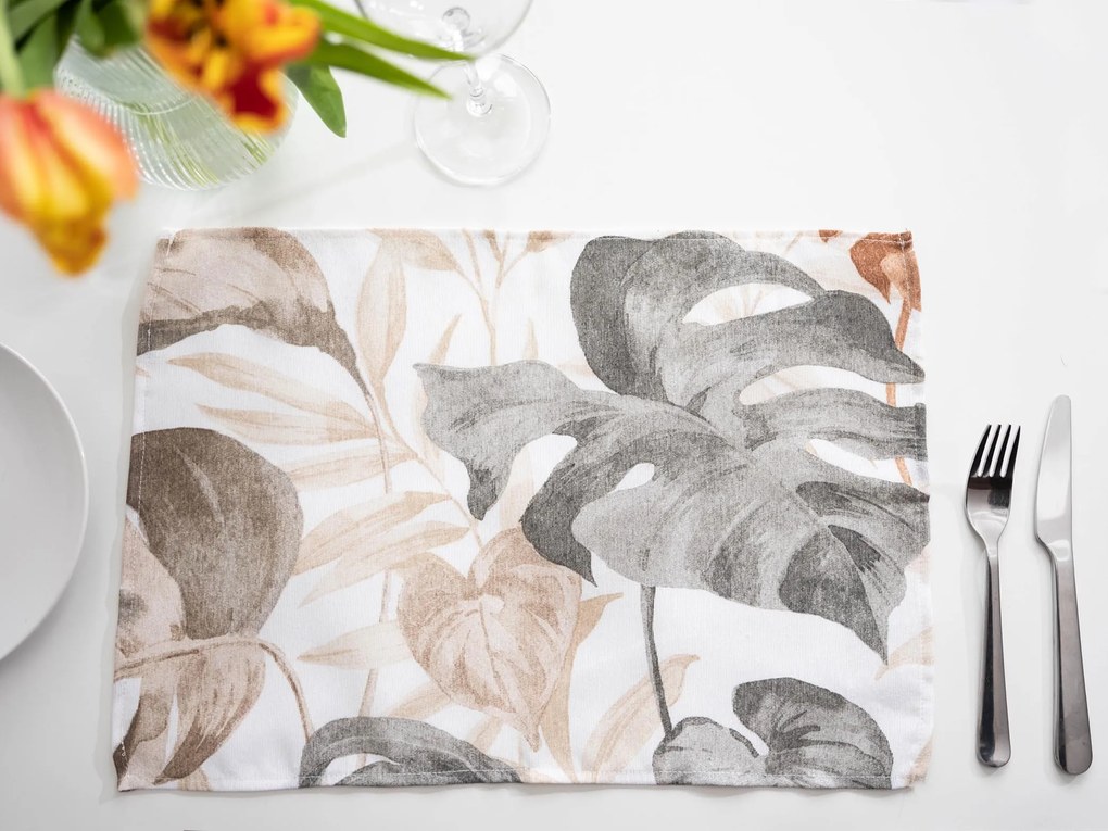 Prestieranie Monstera – 30 x 45 cm béžová
