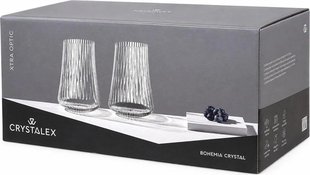 Crystalex poháre Xtra optic 400 ml 6 ks