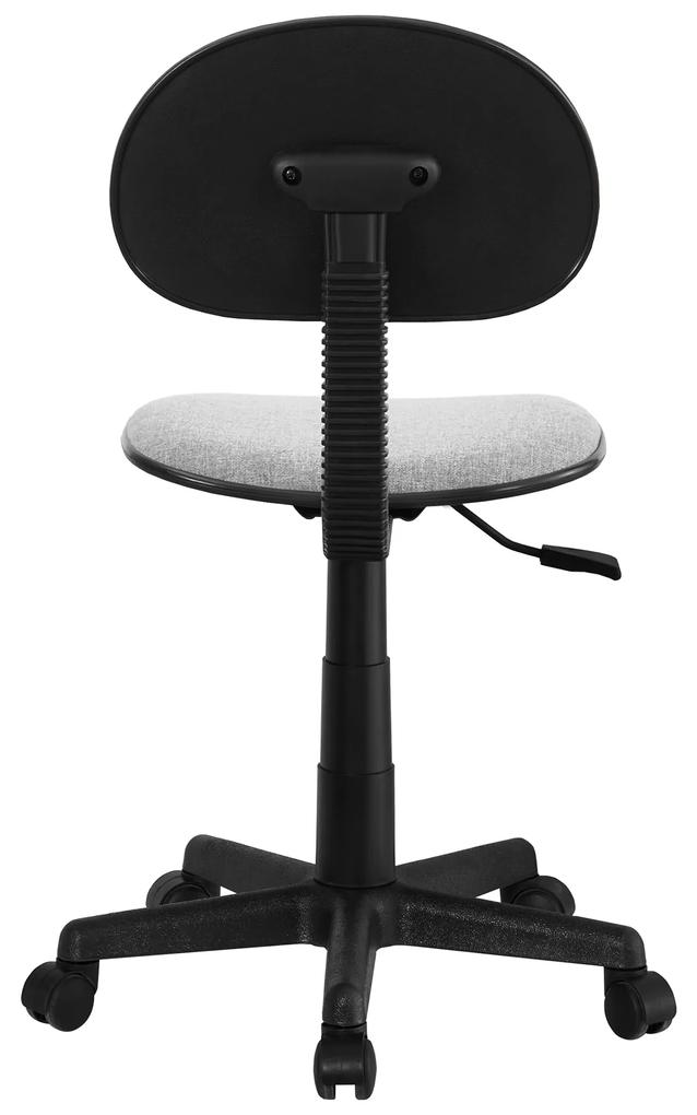 Kondela Kancelárska stolička, sivá/čierna, SALIM NEW