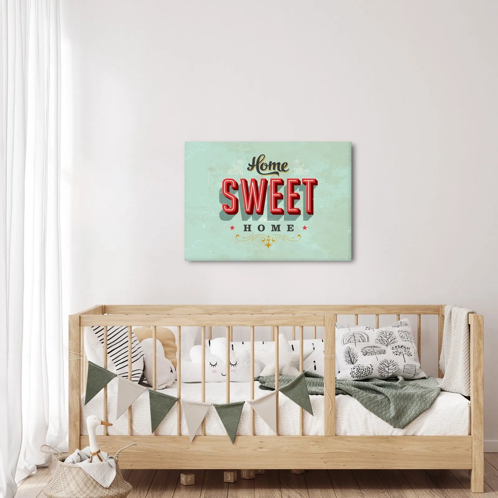 Obraz - Home sweet home (70x50 cm)