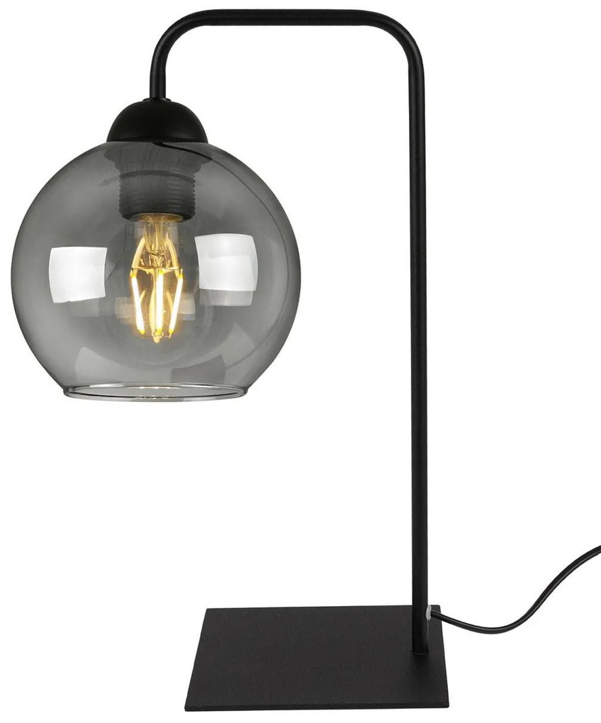 Stolová lampa HAGA, 1x sklenené tienidlo (výber z 3 farieb)