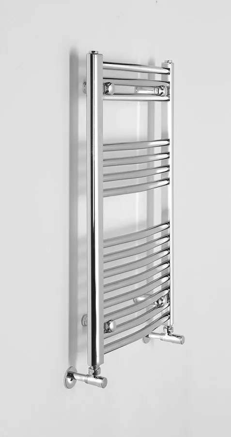 Aqualine, ALYA vykurovacie teleso oblé 450x800mm, 274W, chróm, 1110-01