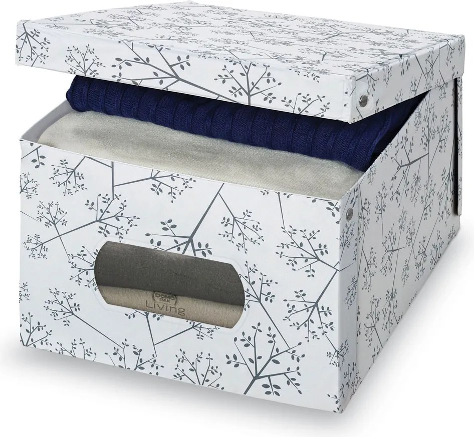 Domopak Úložný box s vekom Bon Ton, L