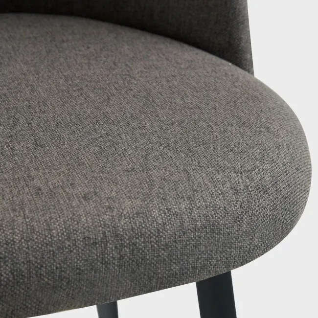 Jedálenská stolička AMPLA tmavosivá 741944