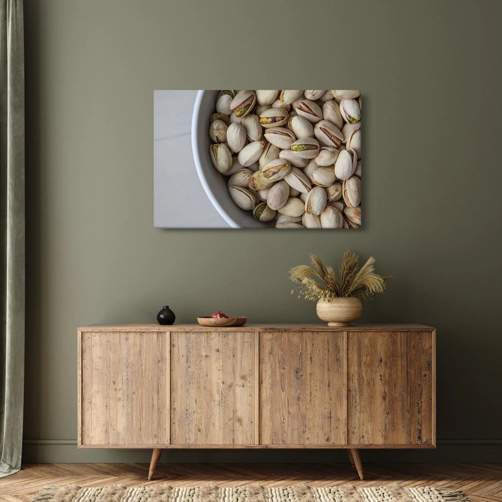 Obraz - pistácie (90x60 cm)