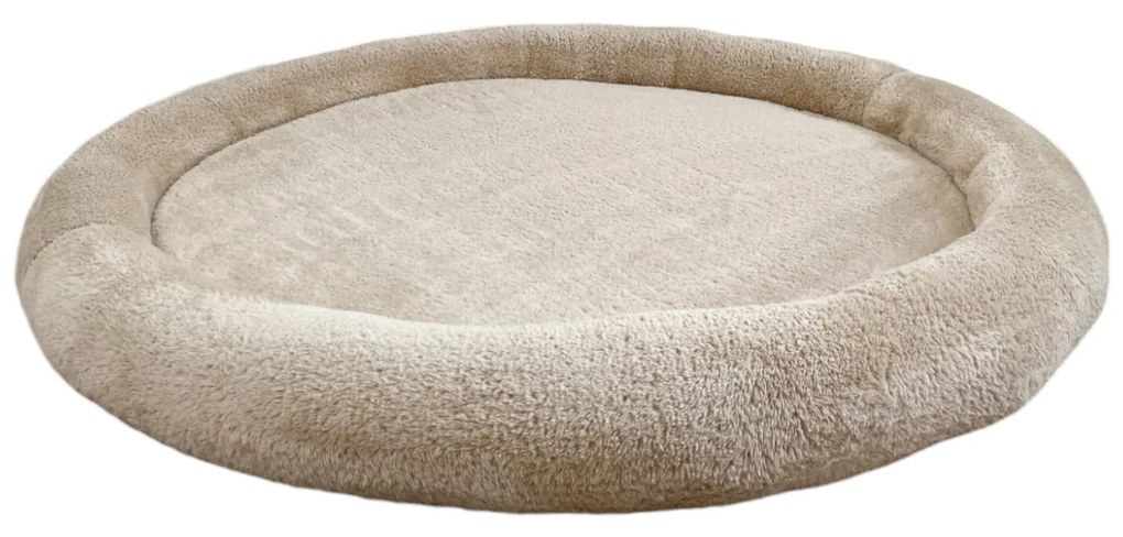 Detské plyšové hniezdo/ podložka na hranie, BEIGE