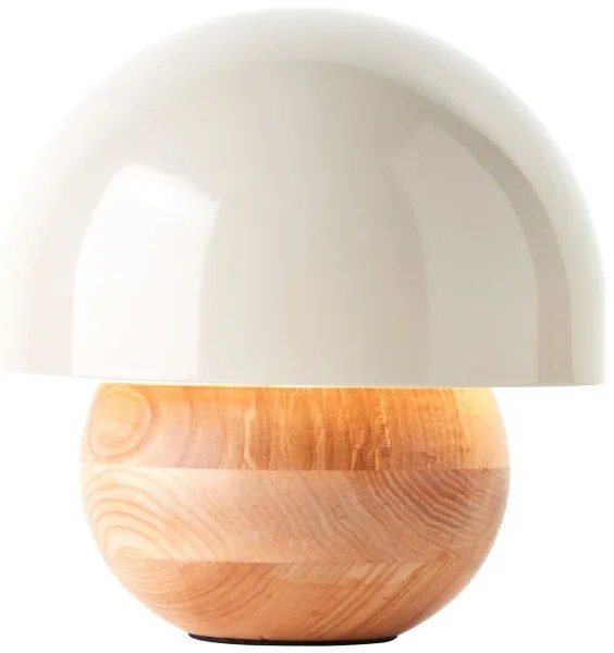 Brilliant - Stolná lampa NALAM 1xE14/40W/230V šedá/jaseň