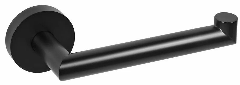 Sapho XR703B X-round Black držiak toaletného papiera, čierna