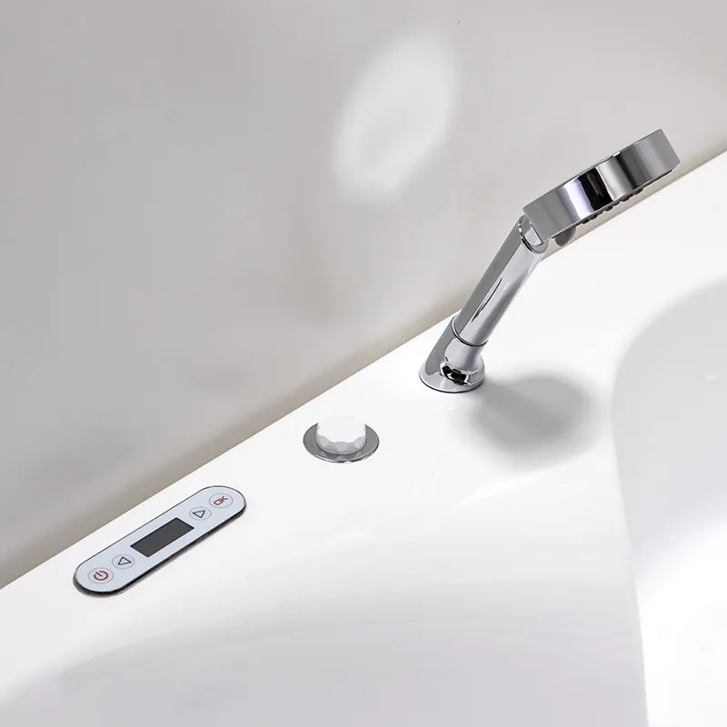 BPS-koupelny Hydromasážna vaňa HYD-SIG635W 150x150 bez ohrevu