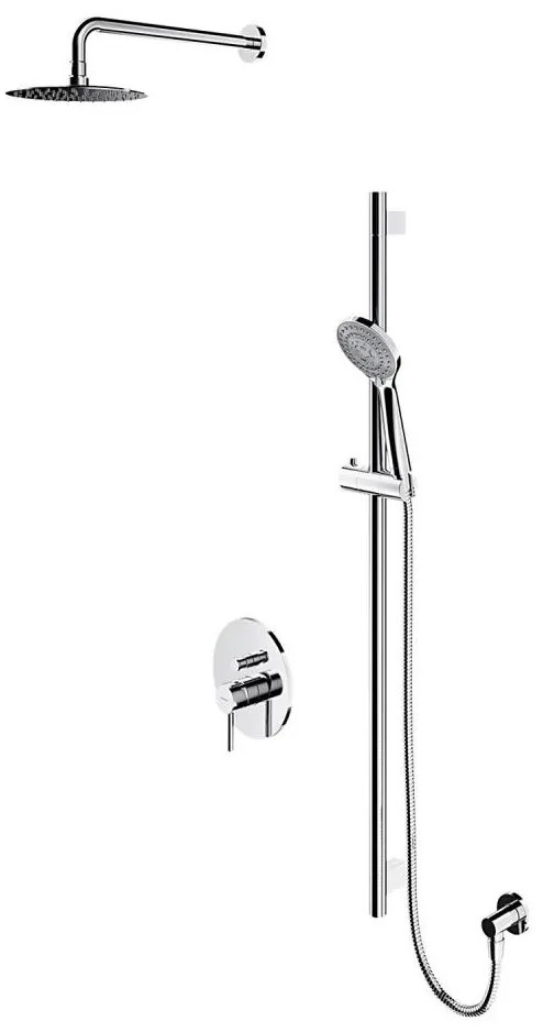 OMNIRES SYSY17CR - Sprchová sada s podomietkovou batériou Y lesklý chróm