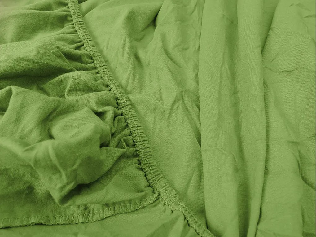 Jersey plachta EXCLUSIVE zelená 90 x 200 cm