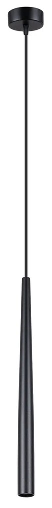 Závesné svietidlo Bliss, 1x čierne kovové tienidlo