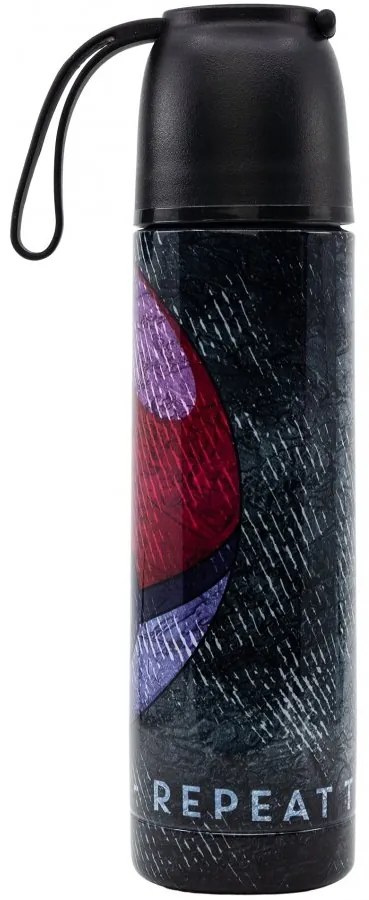 Nerezová termo fľaša na pitie Pokémon s hrnčekom - 495 ml