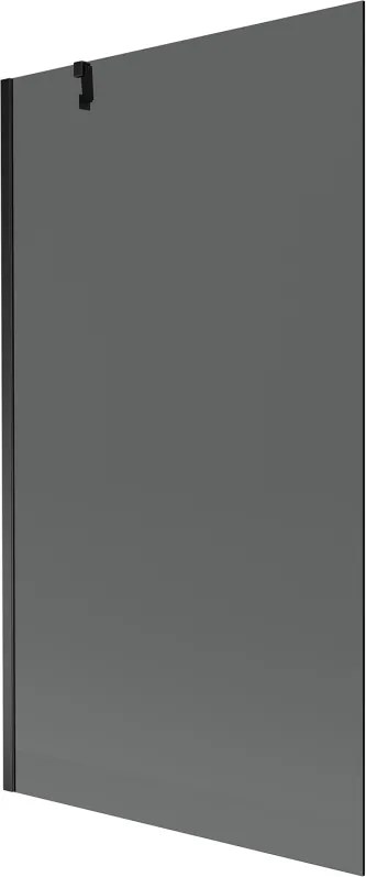 Mexen Next vaňová zástena jednokrídlová 100 x 150 cm, Grafitová čierna, Čierna - 895-100-000-00-40-70