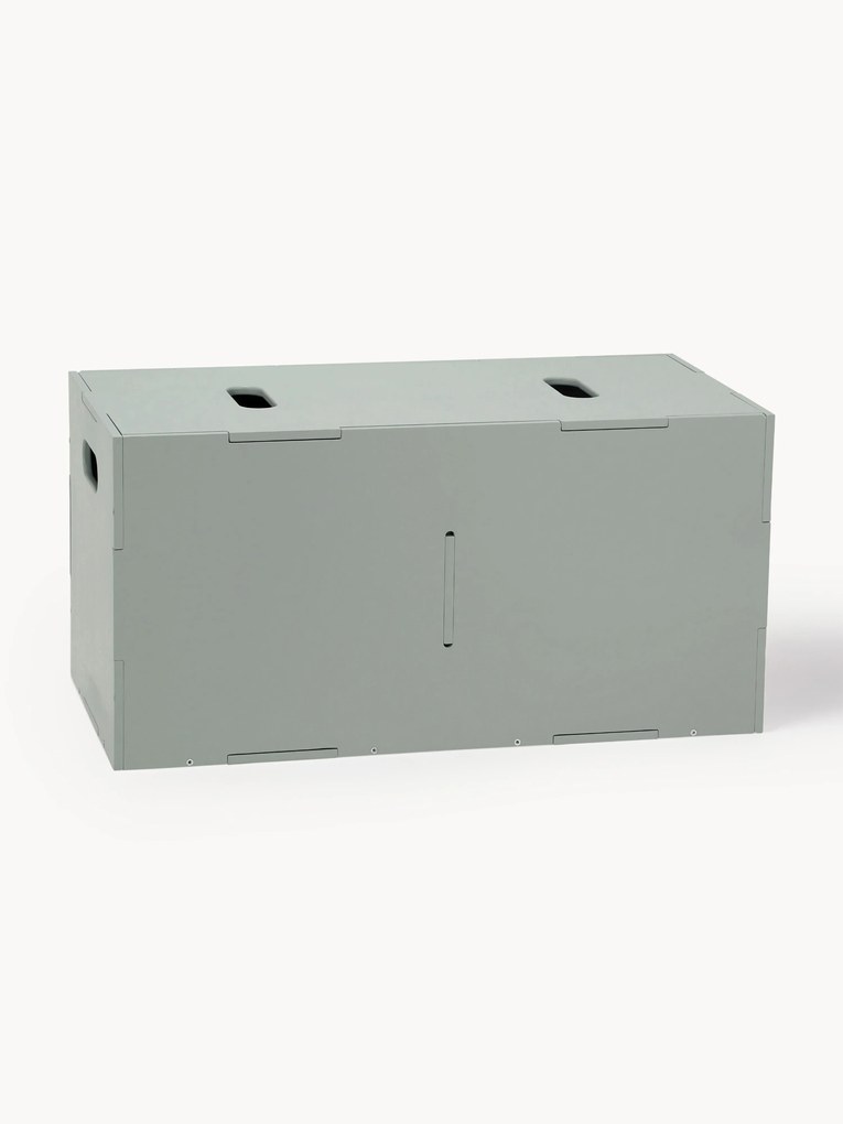 Drevený úložný box Cube