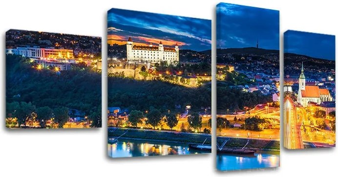 Obraz na plátne 4 dielny SLOVENSKO SK018E40