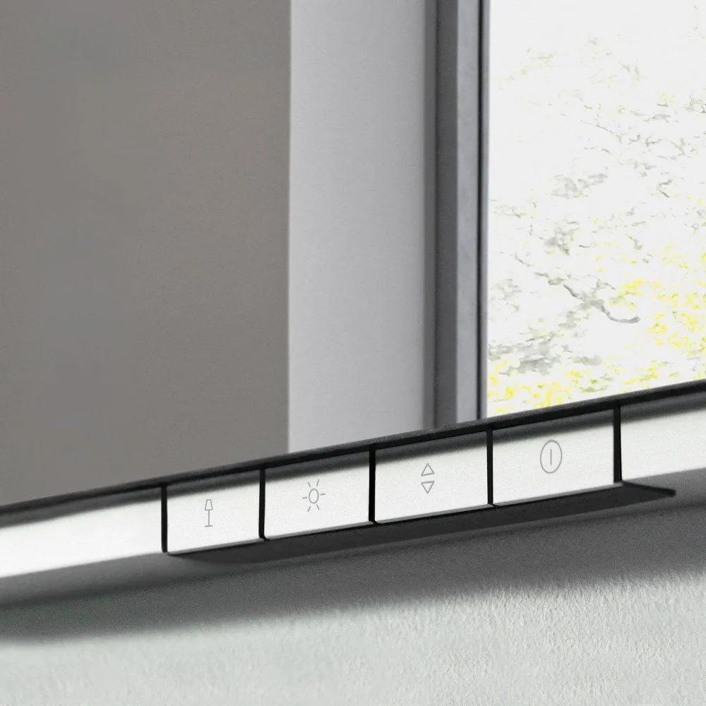 KEUCO Edition 400 závesné zrkadlo s LED osvetlením (nastaviteľná farba svetla), s DALI ovládaním, 710 x 650 x 33 mm, 11596171503