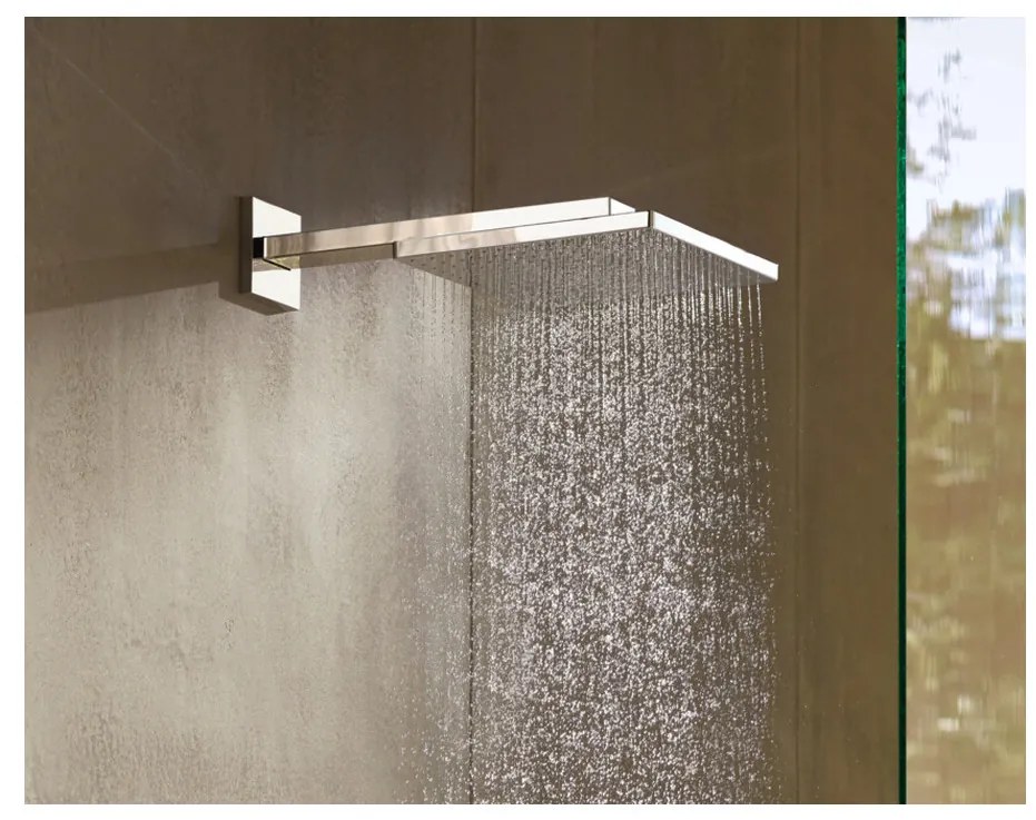 Hansgrohe Raindance E, hlavová sprcha 300 1jet EcoSmart so sprchovým ramenom, chrómová, HAN-26239000