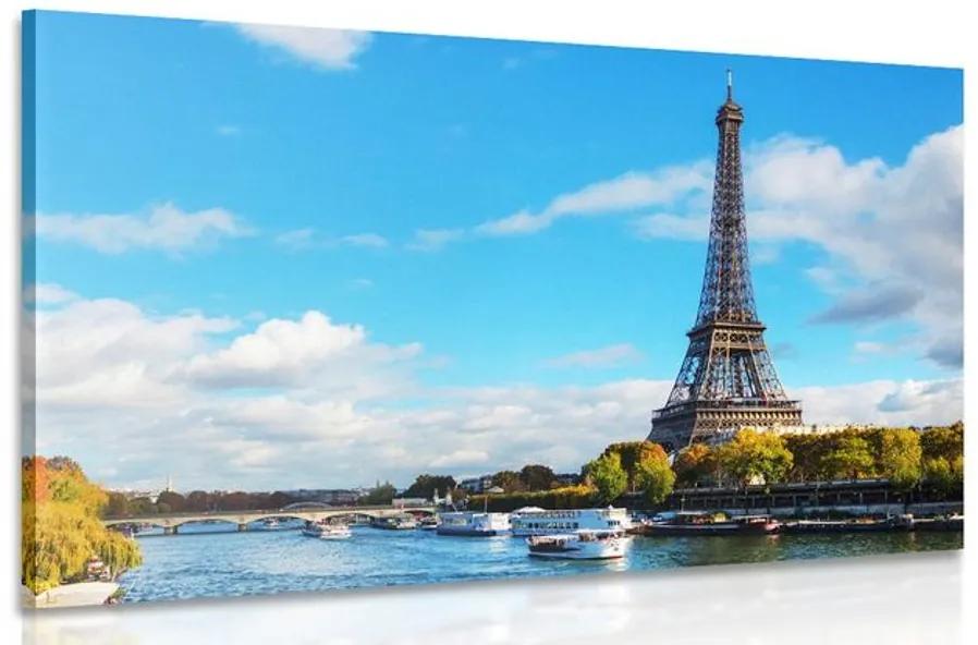 Obraz nádherná panoráma Paríža Varianta: 120x80