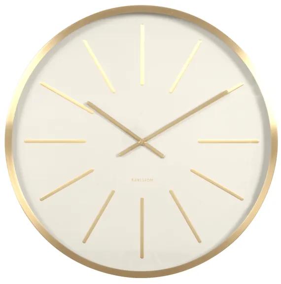 Nástenné hodiny Maxiemus biele ∅ 60 cm