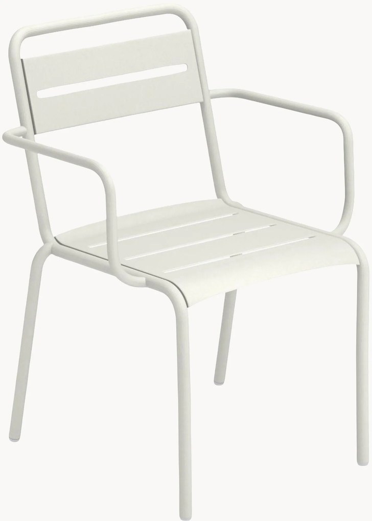 Stohovateľné záhradné stoličky's opierkami Star, 2 ks