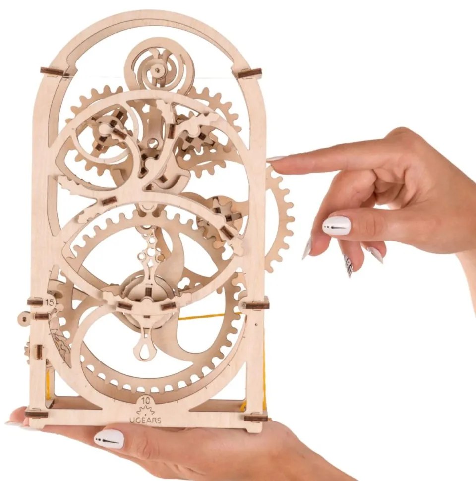 Ugears 3D puzzle Hodiny časovač 20min 107 ks