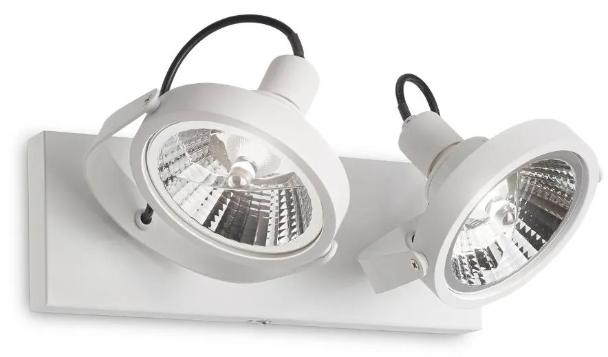 IDEAL LUX Bodové LED nástenné / stropné svietidlo GLIM, biele