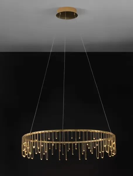 Luxusný luster Stellar 80 zlatá