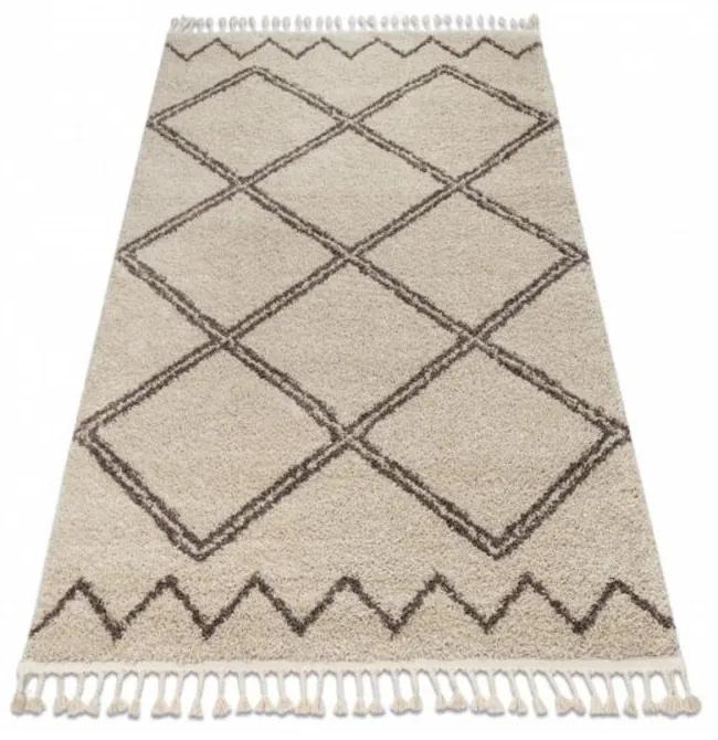 Kusový koberec Shaggy Asil krémový 180x270cm