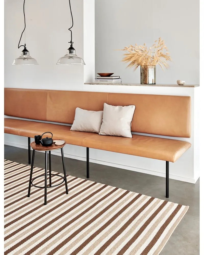 Béžový vnútorný a vonkajší behúň 70x240 cm Teo Brown – Pappelina