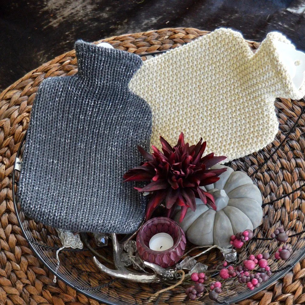 Termofor s pleteným obalom Classic - Hugo Frosch