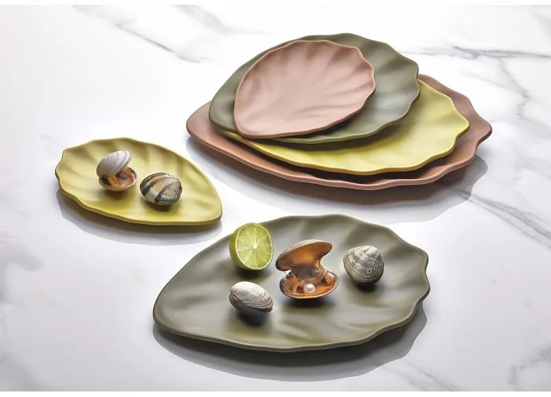 KULSAN TERRA VINEA MELAMÍNOVÝ TANIER 20 CM ZELENÝ