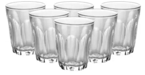 Poháre v súprave 6 ks 130 ml Provence - Duralex