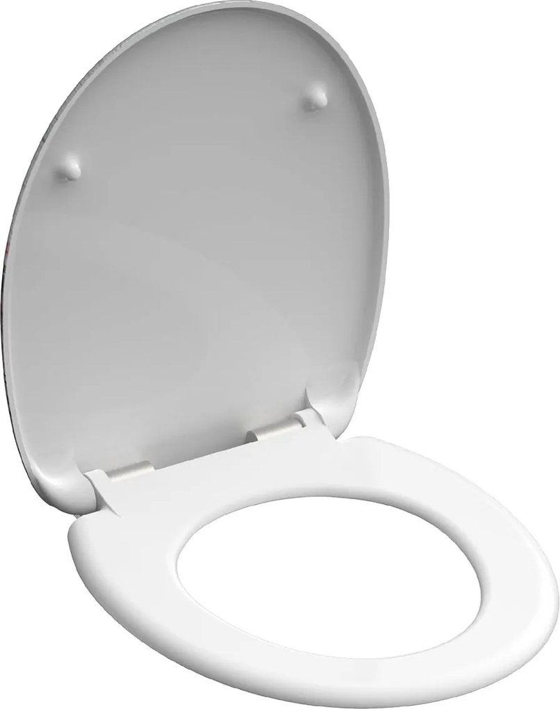 Eisl Sanitär WC sedadlo Duroplast Soft Close Flowers and Wood 82197