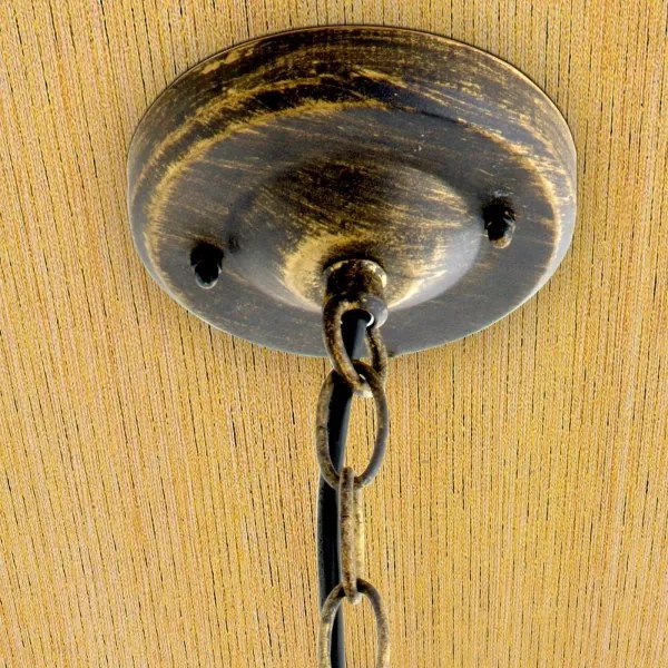 Orion - Vonkajšie závesné svietidlo TAVERNA 1xE27/60W/230V IP23 bronz/patina