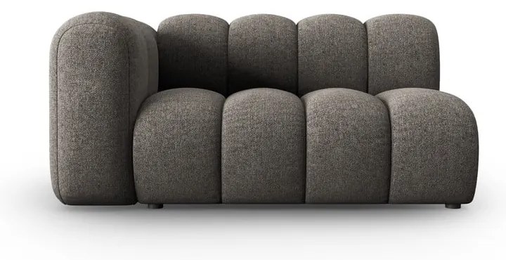 Tmavosivý modul pohovky (ľavý roh) Lupine – Micadoni Home