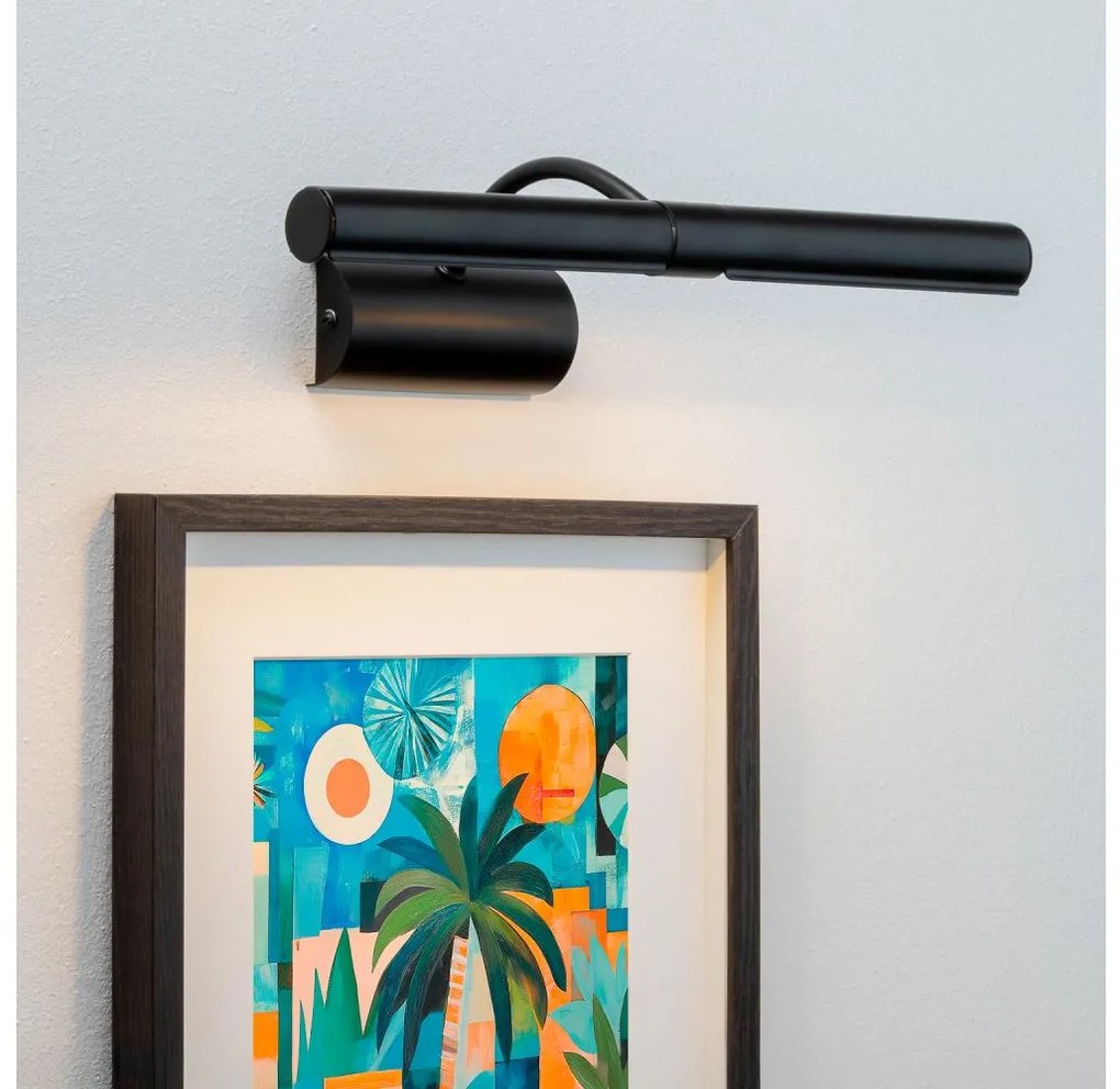 Brilagi - Obrazové svietidlo DANAE 2xE14/40W/230V čierna