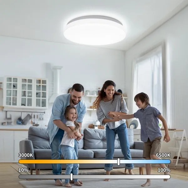 Brilagi - LED stropné svietidlo MILKY WAY LED/24W/230V 3000/4000/6500K pr. 38 cm